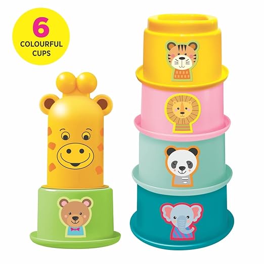 Match N Stack color learning tower toy for toddlers by ToyMate India