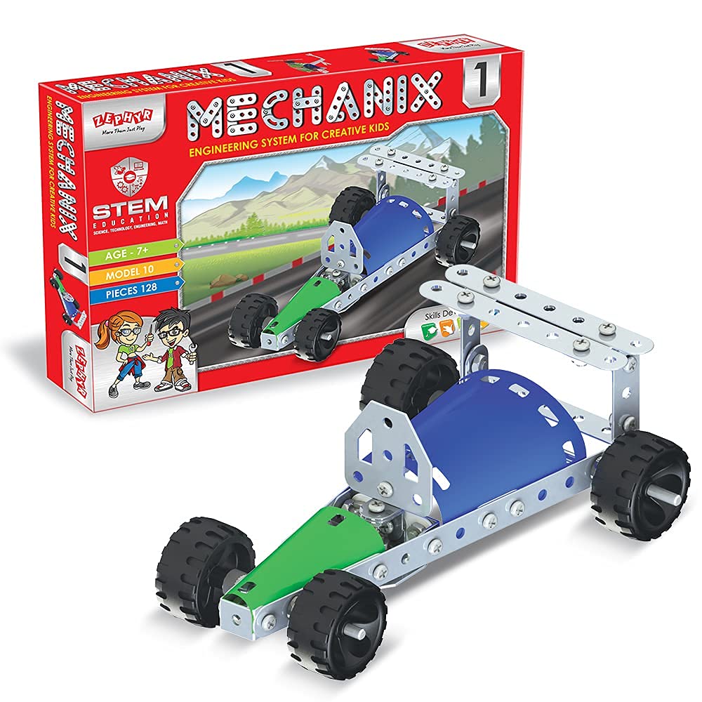 Mechanix 1 STEM educational building kit for kids