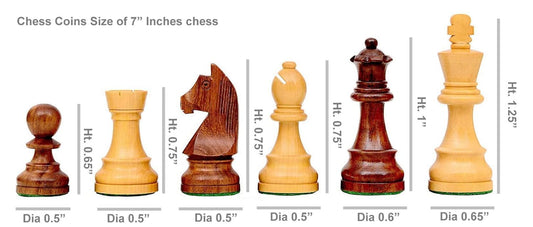 Compact wooden chess set ideal for travel and home use
