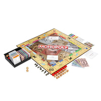 Classic Monopoly Deluxe Edition board game for families ages 8+.