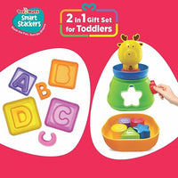Montessori stacking and alphabet learning toy for toddlers 12 to 36 months India