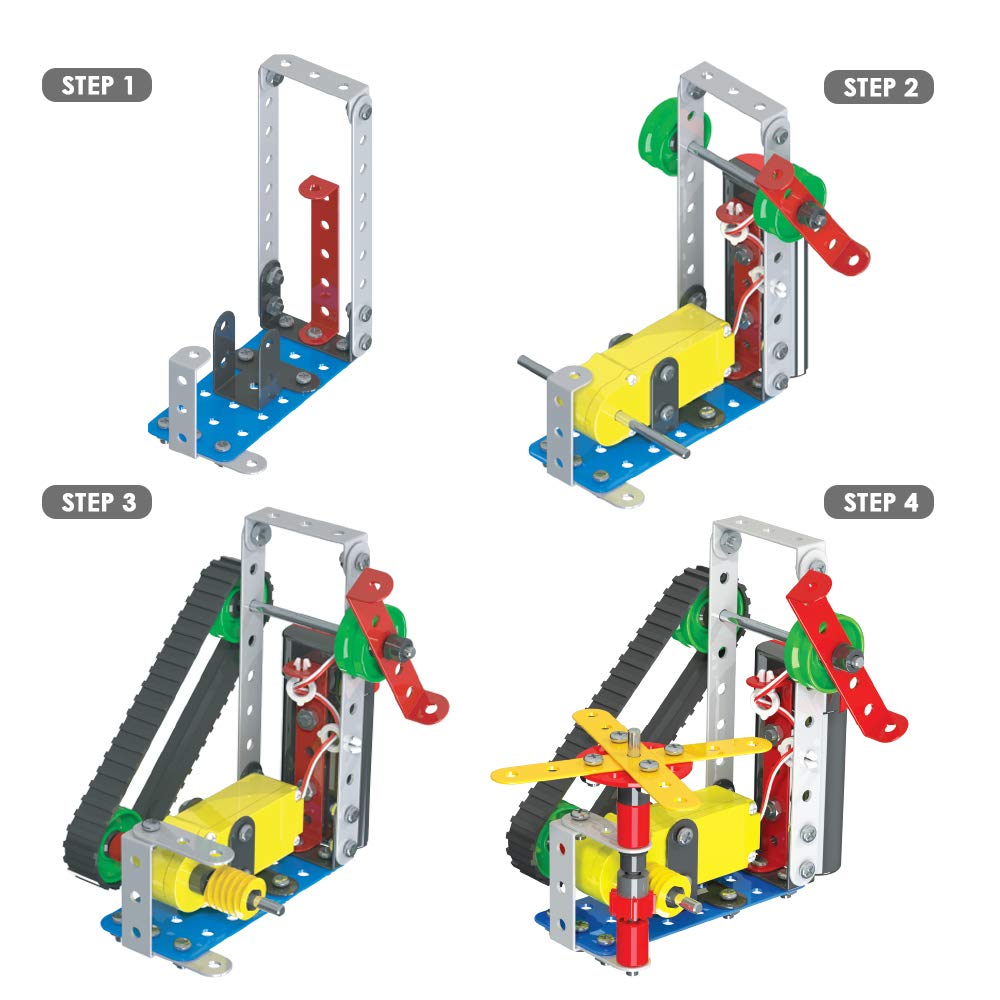 Motorized Mechanix Robotix-2 construction and learning set
