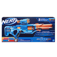 NERF Elite 2.0 Eaglepoint RD-8 Blaster packaging with 16 foam darts