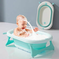 Newborn and toddler bath tub by R for Rabbit Bubble Double Aqua