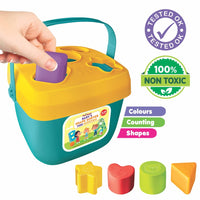 ToyMate Shape Sorter Fun — shapes colours and counting preschool educational toy for babies