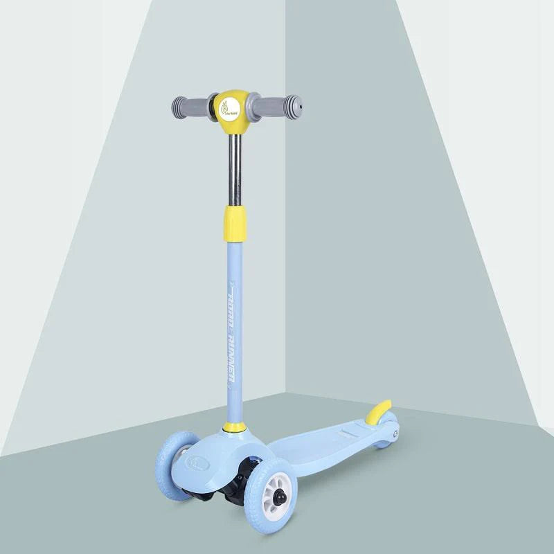 Road Runner Junior Scooter for Kids – 3-Level Height Adjustable, Anti-Slip Deck, Safe Toddler Ride-On