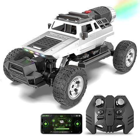 Rechargeable RC monster truck for kids with drift mode