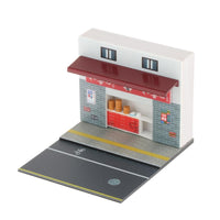 Realistic steamed bun shop model for micro landscape and diecast scenes
