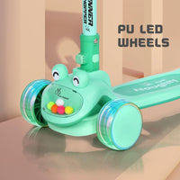 Durable frame construction of Road Runner Hopper Scooter ensuring long-lasting use for kids ages 3-6