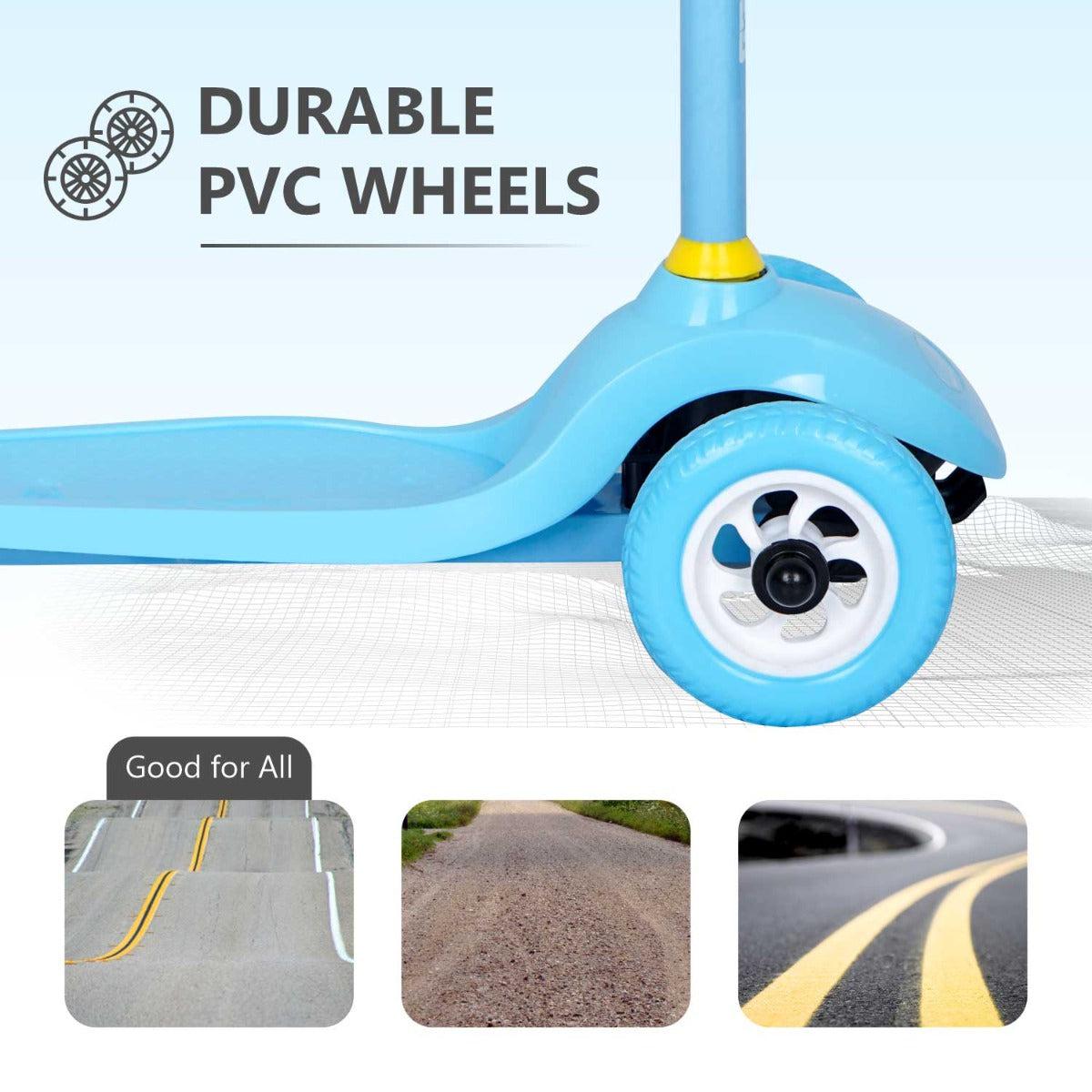 Lightweight and portable Road Runner Junior Scooter for kids 3+ years, ideal for easy handling and outdoor fun