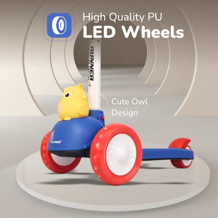 Adjustable height Road Runner Ryder Ace Scooter for children