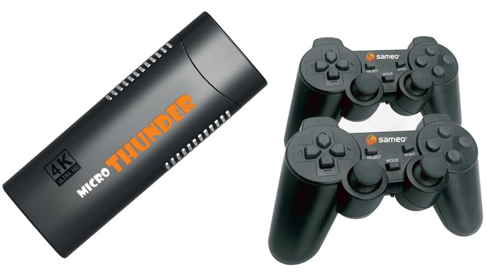 4K Ultra HD Plug and Play Wireless Game Console for Kids and Adults