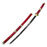Sandai Kitetsu Zoro red LED katana sword replica