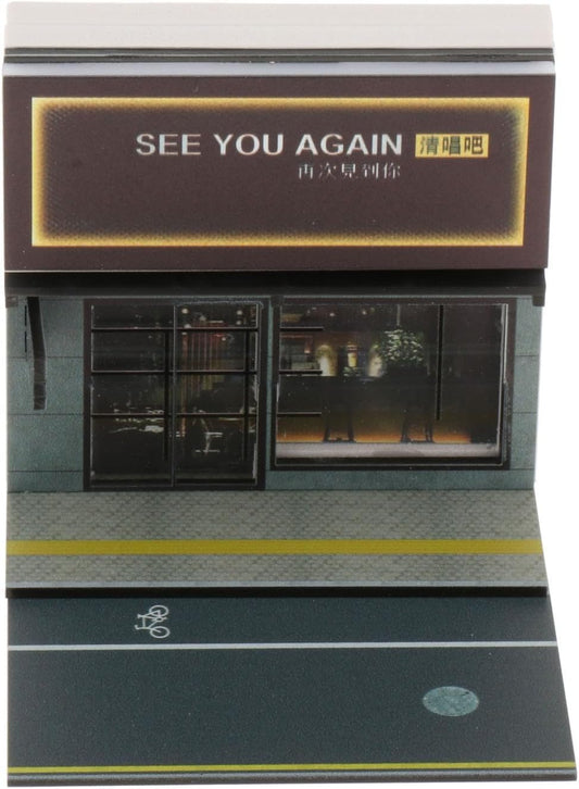 See You Again miniature parking lot diorama model for collectors
