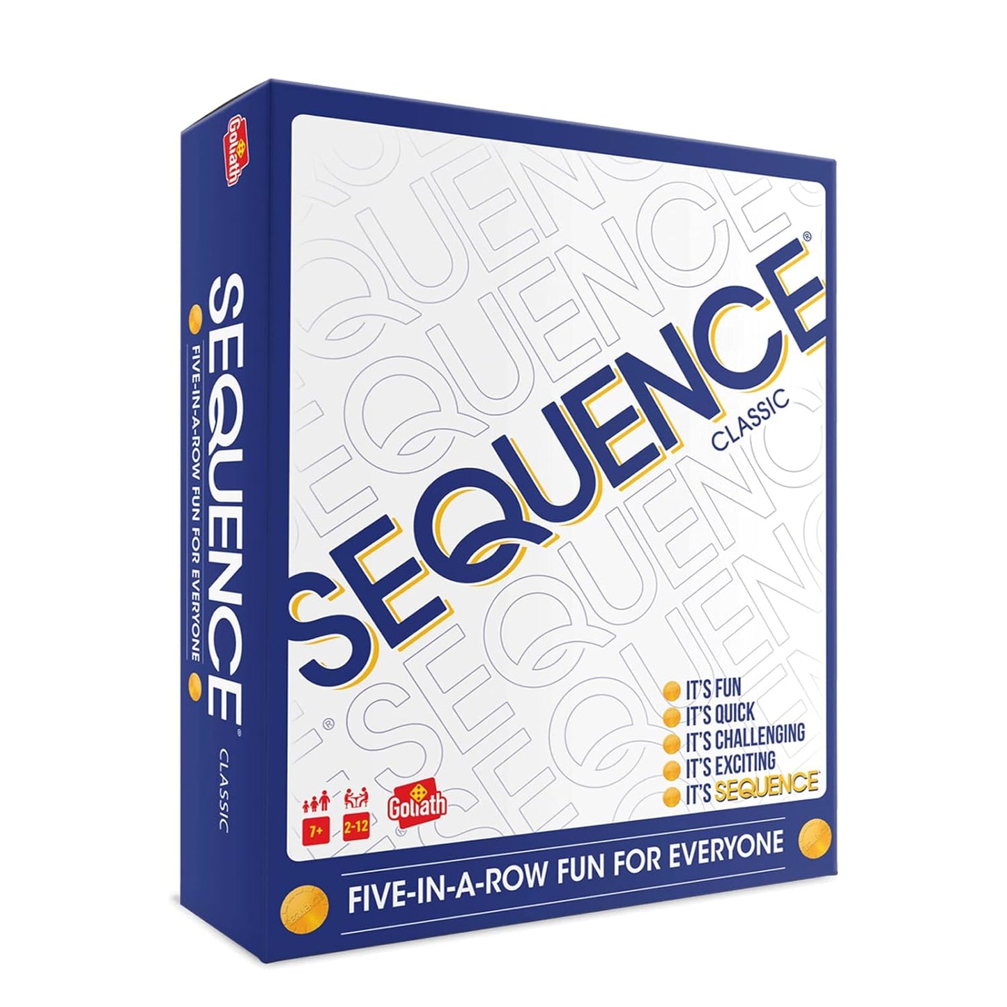 Sequence Classic board setup with cards and chips