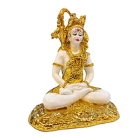Lord Shiva resin idol – handcrafted statue symbolizing peace and strength