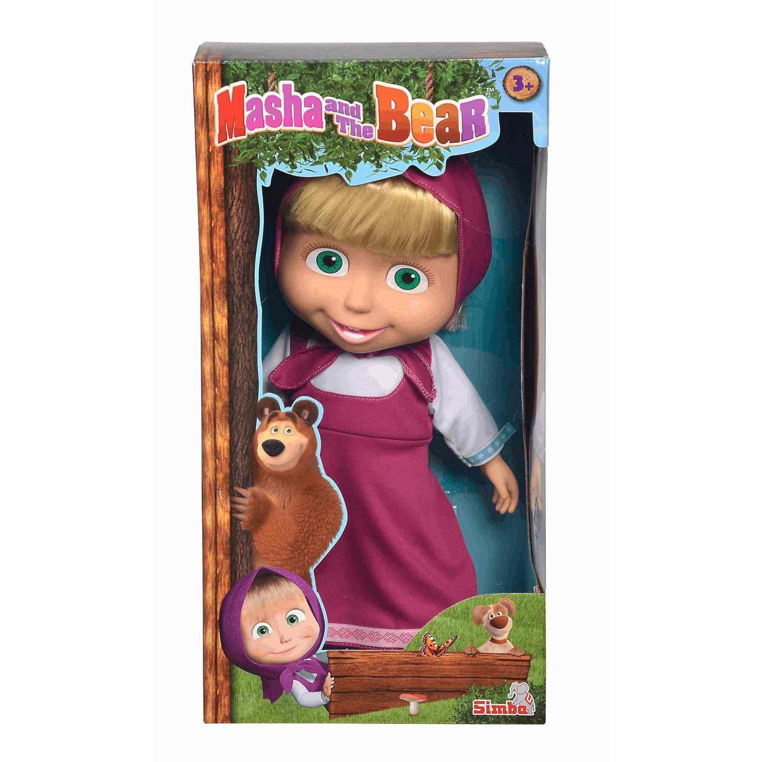 Simba Masha and The Bear soft toy for kids