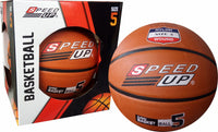 Size 5 rubber basketball for teenagers and school sports