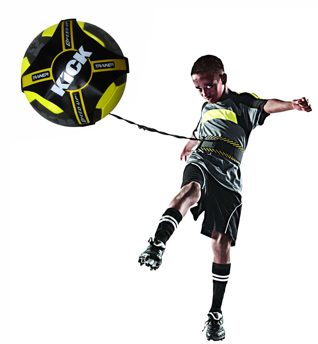 Solo soccer training belt with elastic cord by Speed Up