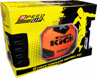 Speed Up Extreme Football 6-piece set with ball, cone, and pump