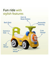 Baby Ride-On Car with Musical Steering and Horn