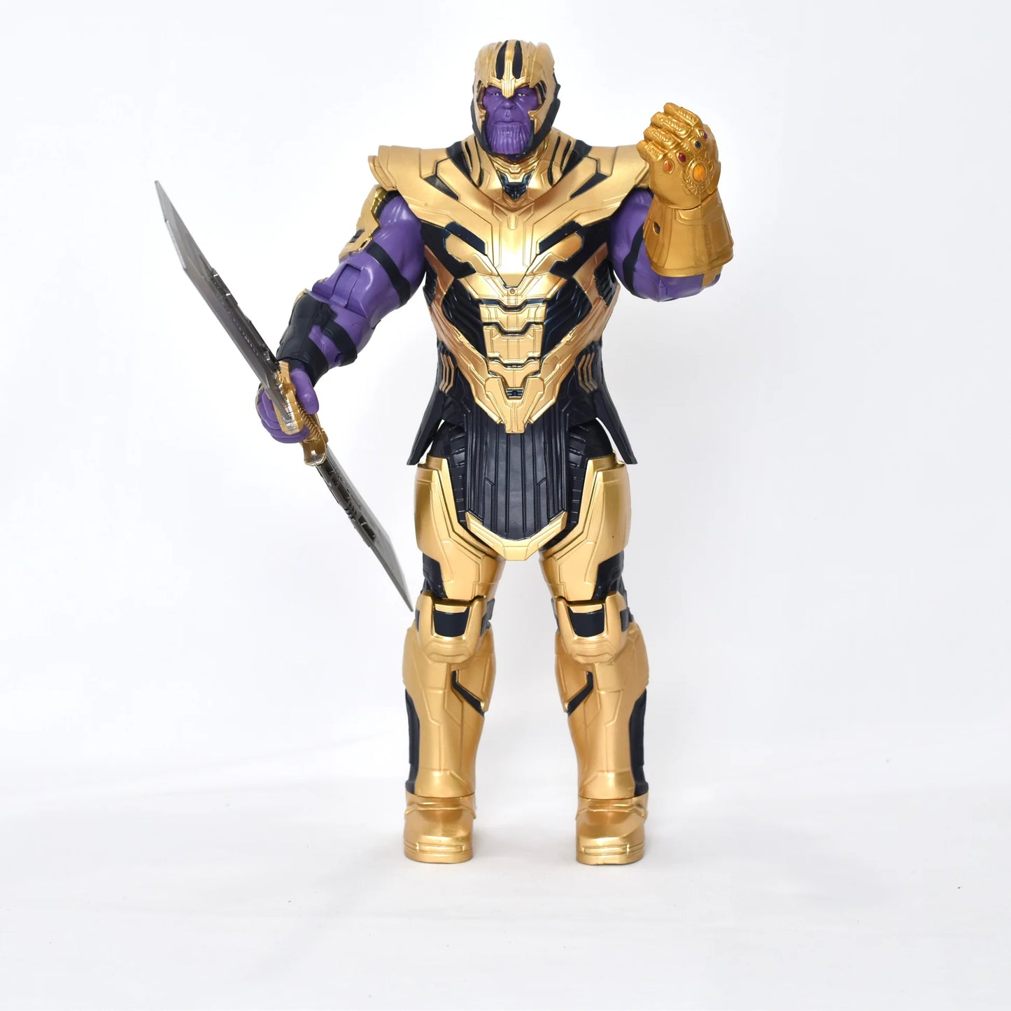 Avengers Endgame Thanos collectible figure dynamic battle pose”
