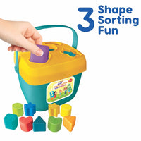 colorful toddler activity toy set ball tower stacking toys