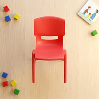 Colorful kids chair for playroom classroom and outdoor use