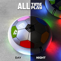 USB rechargeable hover soccer ball toy with LED lighting