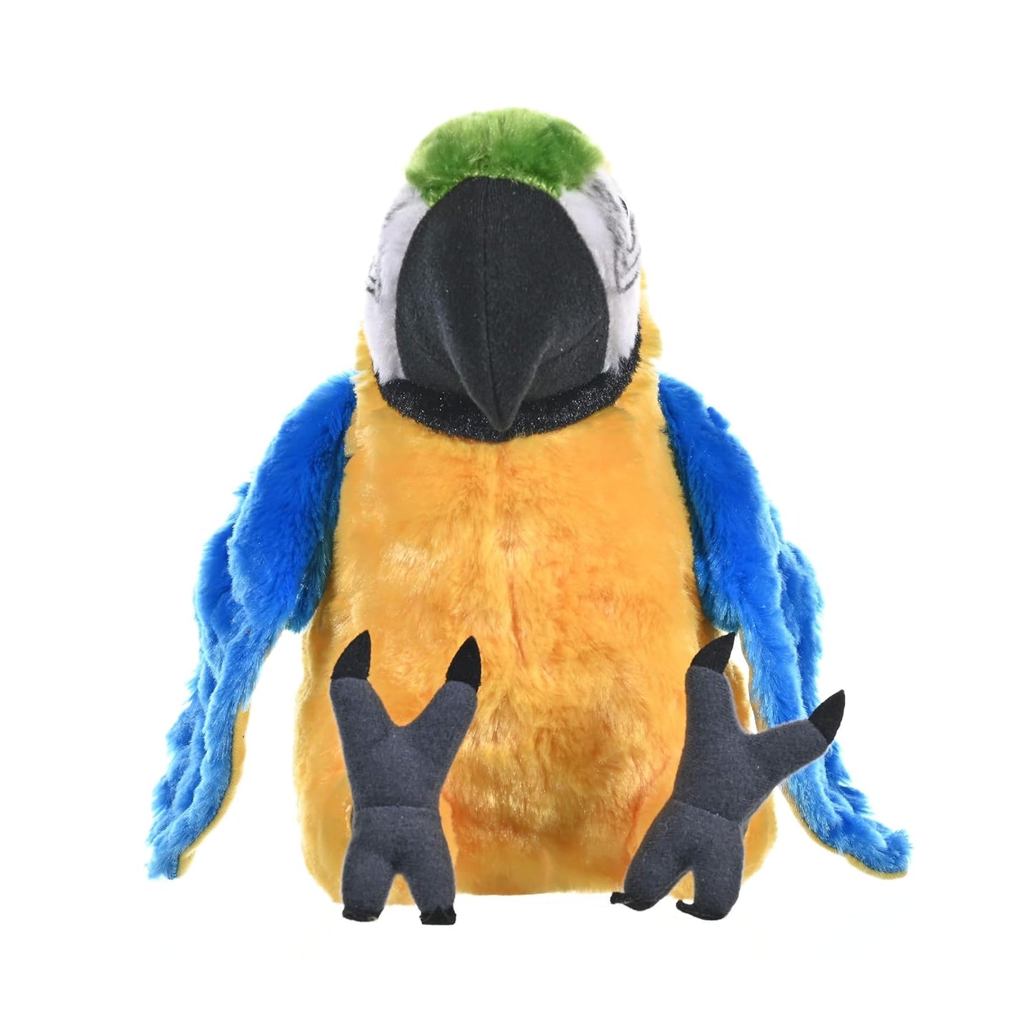 “Realistic yellow parrot stuffed animal by Wild Republic”