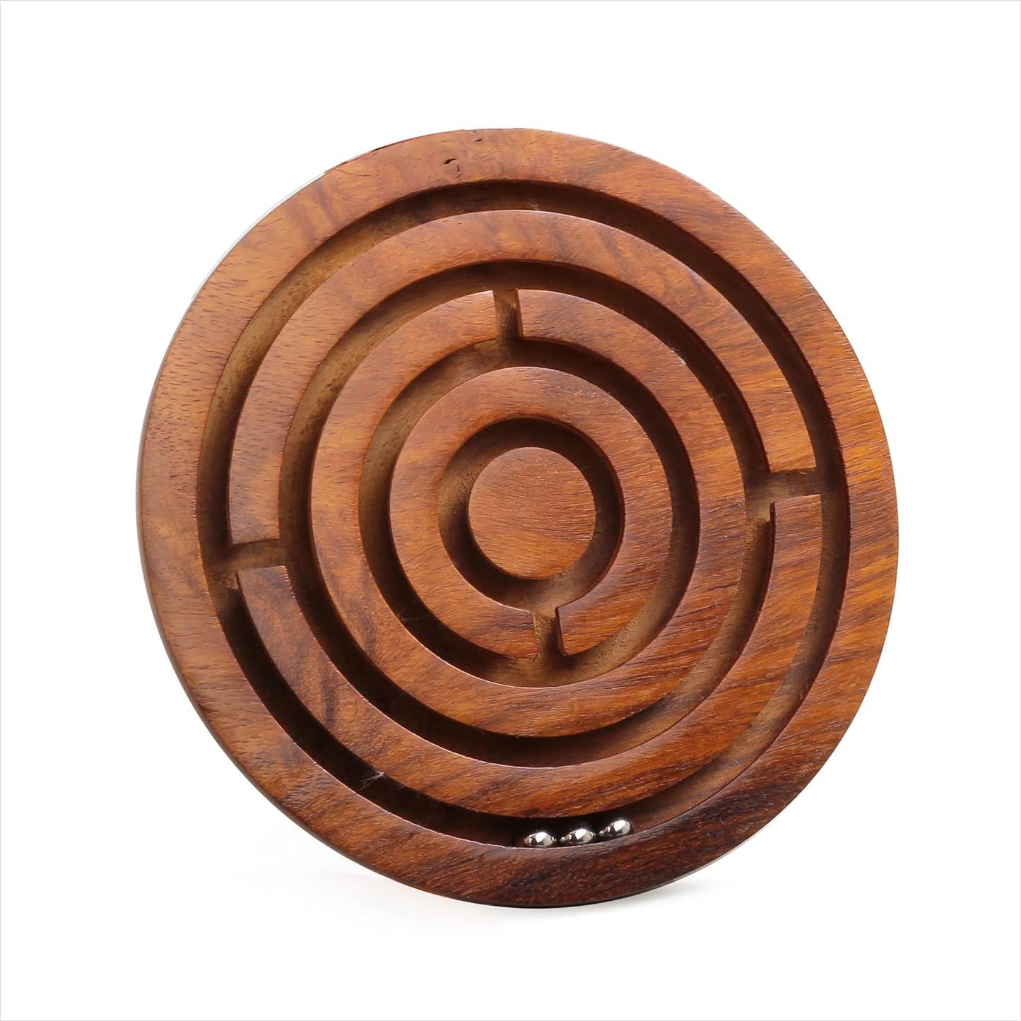 Brain teaser wooden maze puzzle toy for kids and adults